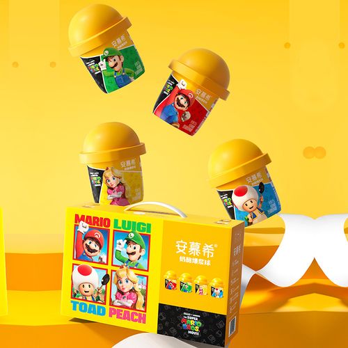 安慕希奶酪爆浆球酸奶125g*8杯勺吃原味高脚杯儿童酸牛奶整箱批发-mc