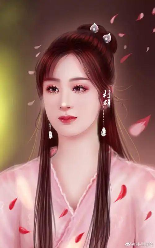 杨紫古装手绘一张美美的@杨紫 @小猴. 来自利-群手绘 - 微博