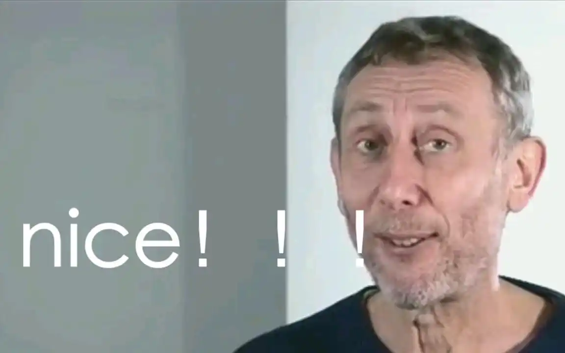 一个老头说nice原版视频无水印视频下方有链接