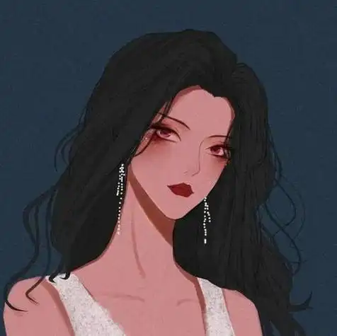 高冷御姐手绘头像动漫头像气质头像简约腾讯新闻