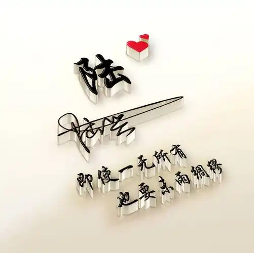 七月微信头像,姓氏头像,39张超赞高逼格3d签名头像,请查收!