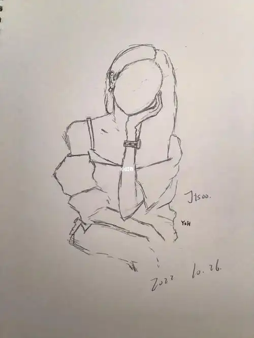 感觉jisoo又米了 就浅画了一下下#笨蛋美女  #jisoo