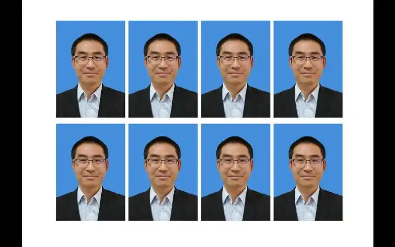 ps一寸证件照片打印排版