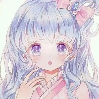 仙女味十足的动漫女生头像 粉色系仙女味萝莉女生头像