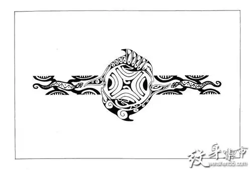 玛雅图腾纹身,玛雅图腾纹身手稿,玛雅图腾纹身手稿图案2