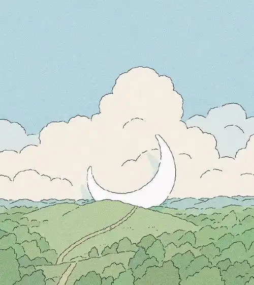 插画|治愈温馨画风图源ins:uu.eeee