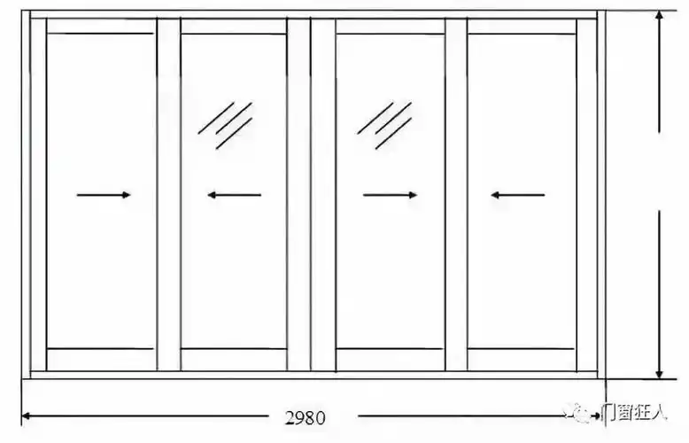 铝合金推拉门窗的设计与下料尺寸如何计算