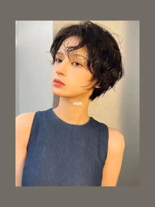 日系短发#发型#深圳摩根烫#深圳气垫烫#深圳染发#深圳烫发#深圳剪发