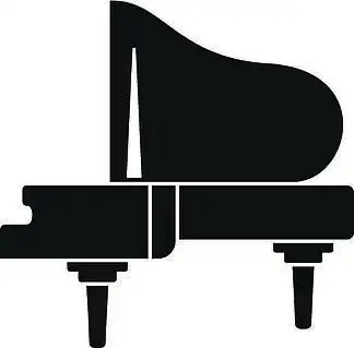 i>音 /i> i>乐 /i>大钢琴图标.