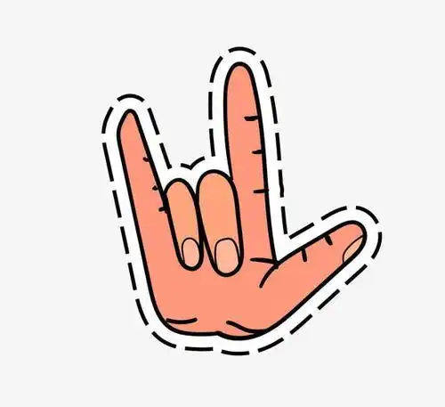 六六六手势简笔画