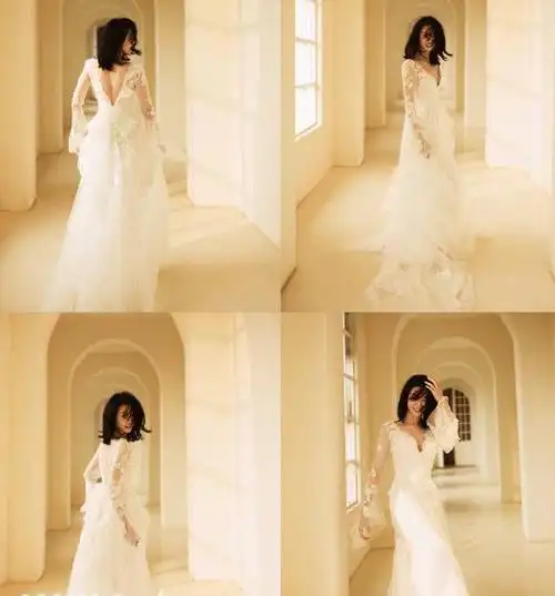 10月19日,有网友在某社交平台晒出了偶遇郑恺和苗苗逛婚纱店的照片.