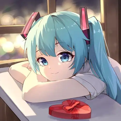 初音未来头像可爱