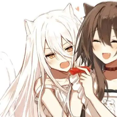 动漫好看罕见的百合情头30张_闺蜜姐妹女生头像_头像屋