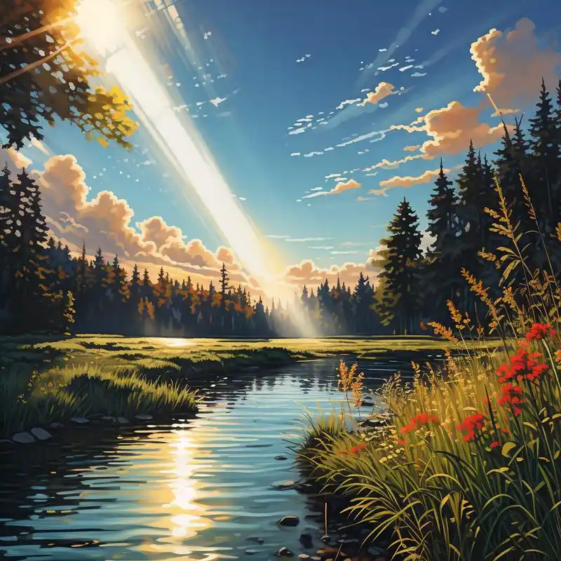 99上等微信头像,阳光湖泊送好运92