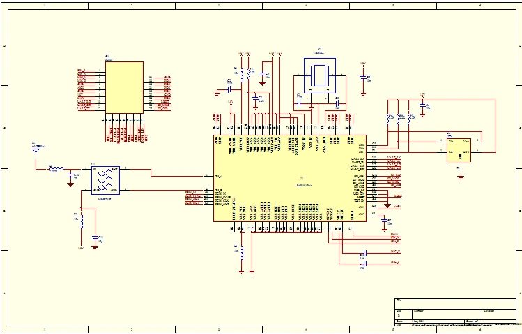 蓝牙耳机原理图电路