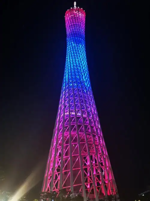 广州塔夜景