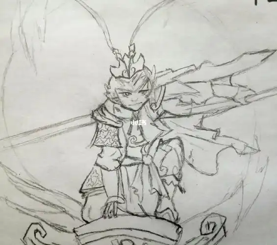 来自一个画渣画的孙悟空