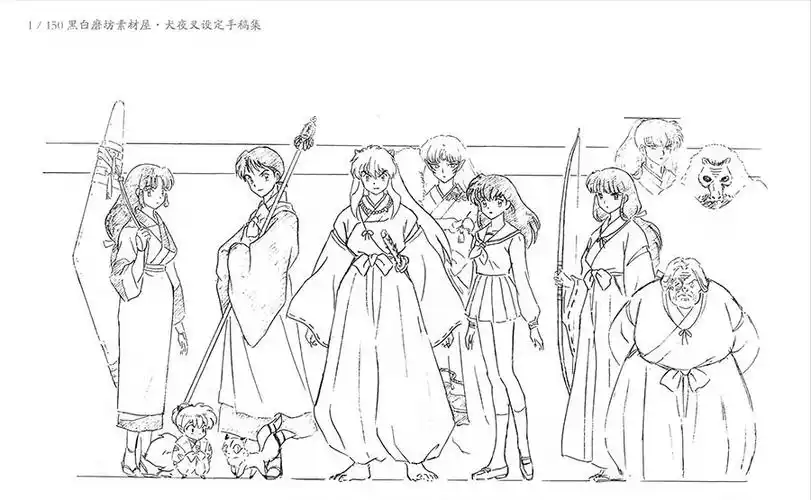 动漫中的人物身高设定对比(第二弹),孰高孰矮一目了然