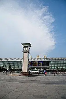 上海火车站图片