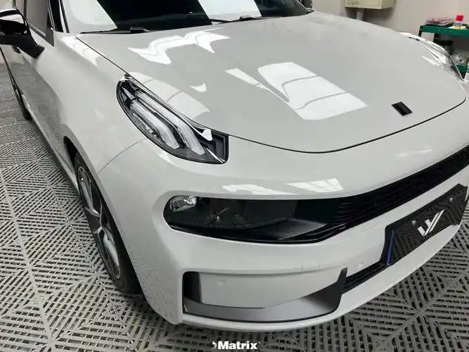 领克03矩阵matrix改色膜火山灰,淡淡的浅灰色温柔低调_搜狐汽车_搜狐