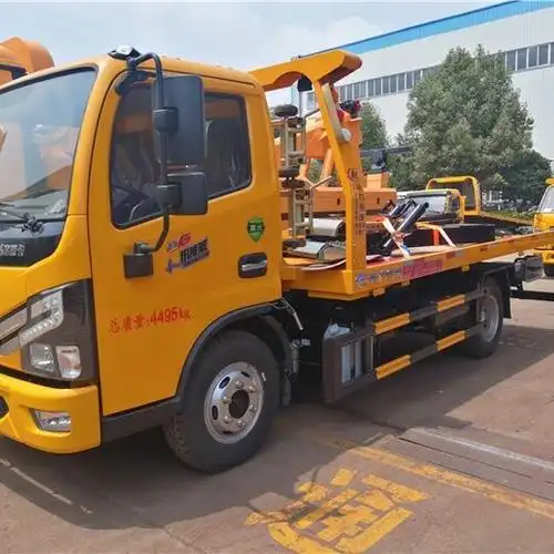 池州黄牌10吨拖车清障车厂商现车供应东风一拖二道路救援清障车