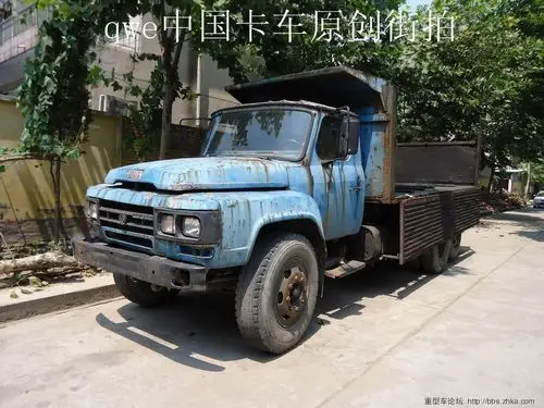 卡车论坛申精贴-随手拍-方灯东风eq140载重货车带浮动桥这车现在也不