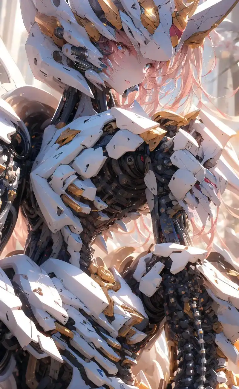 机械铠甲#ai绘画 #高清头像 #动漫 #机械铠甲 #画画  - 抖音