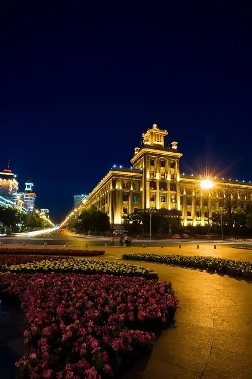 鞍山市夜景