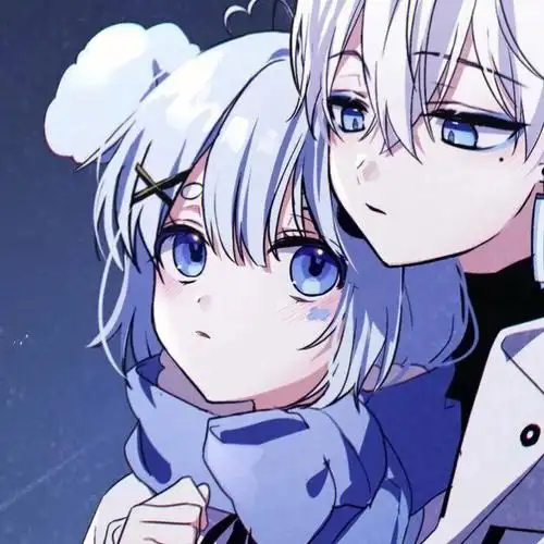 蓝色系动漫情头#蓝色系  #动漫情头  #情侣头像