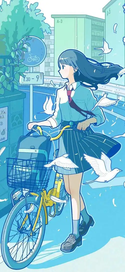 小清新动漫插画壁纸,生活的奇妙物语