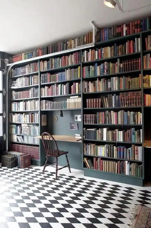 1㎡能解决的问题要什么大书房轻松搞定两代人看书办公