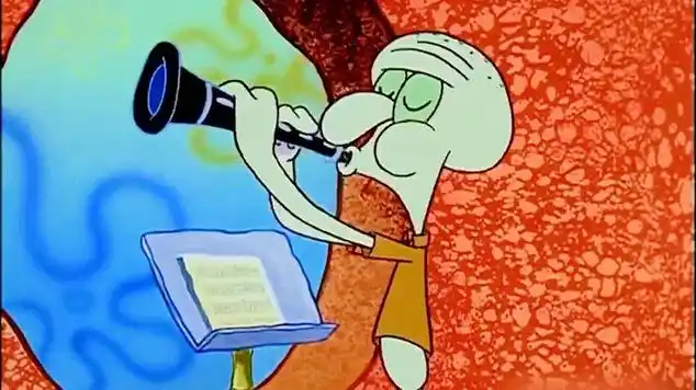 章鱼哥吹唢呐请躺好听