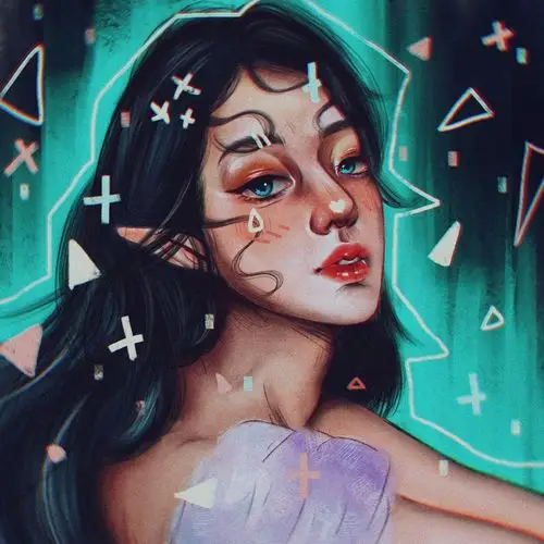 画一个jisoo头像