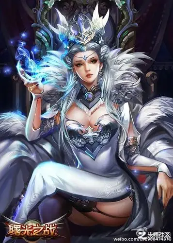 游戏女性人物设定_cg作品_朱峰社区3d新闻