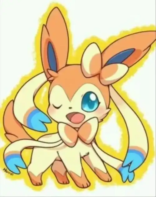 一步一步画伊布家族之萌版仙子精灵