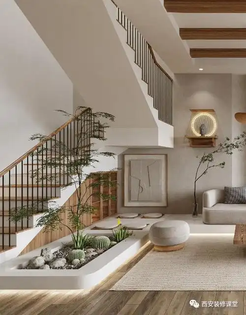空间利用新招楼梯下方也能做景观106