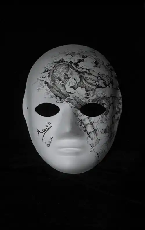 手绘面具