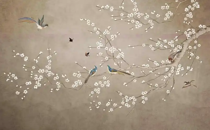 轩艺新中式背景墙