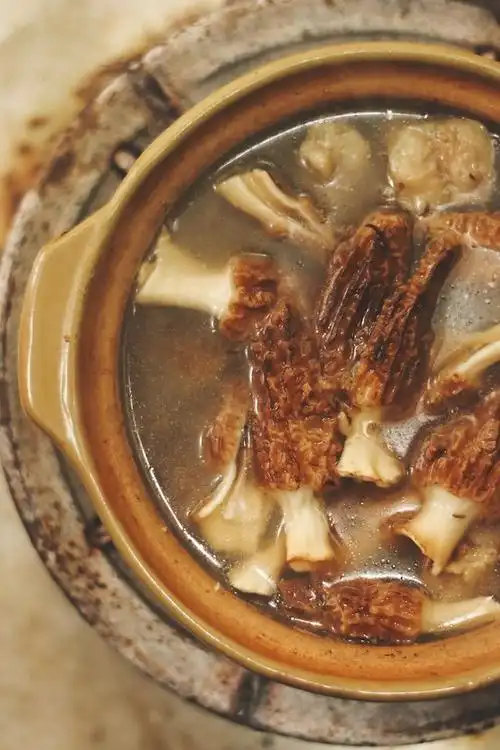 【羊肚菌牛腩汤的做法步骤图,怎么做好吃】山珍猎人-兔子_下厨房