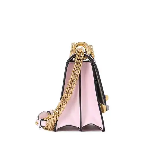 fendi芬迪女包filalogo拼接kani小号单肩包8m038118x15x9cm