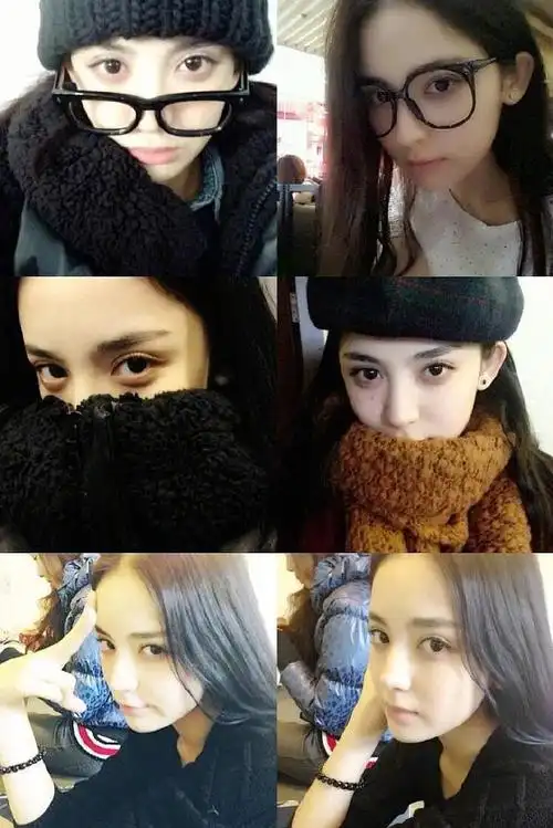 古力娜扎早期大学的照片,美不美你说了算!