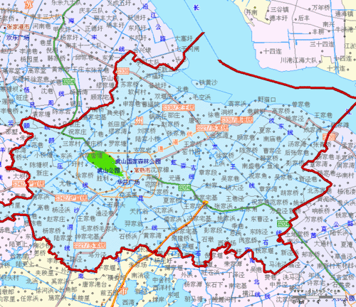 常熟市交通地图