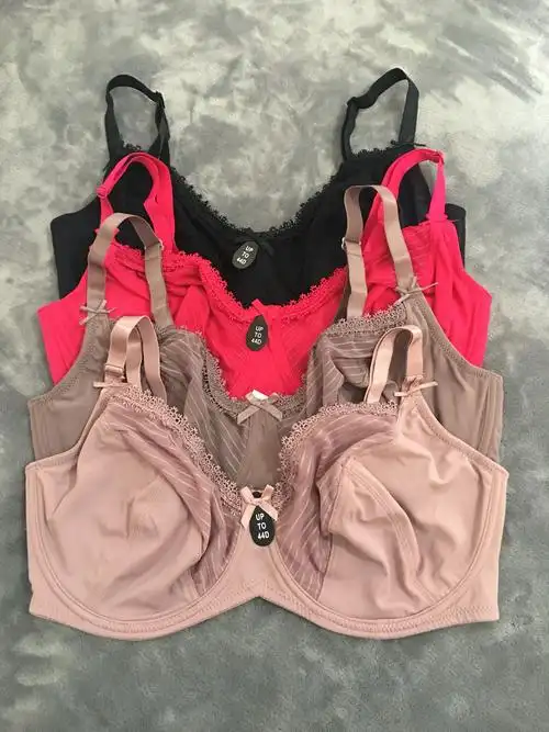 3件100不包邮不退换 女秋冬款全罩杯大码超薄显胸小大胸显小文胸
