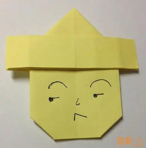 折纸稻草人脑袋