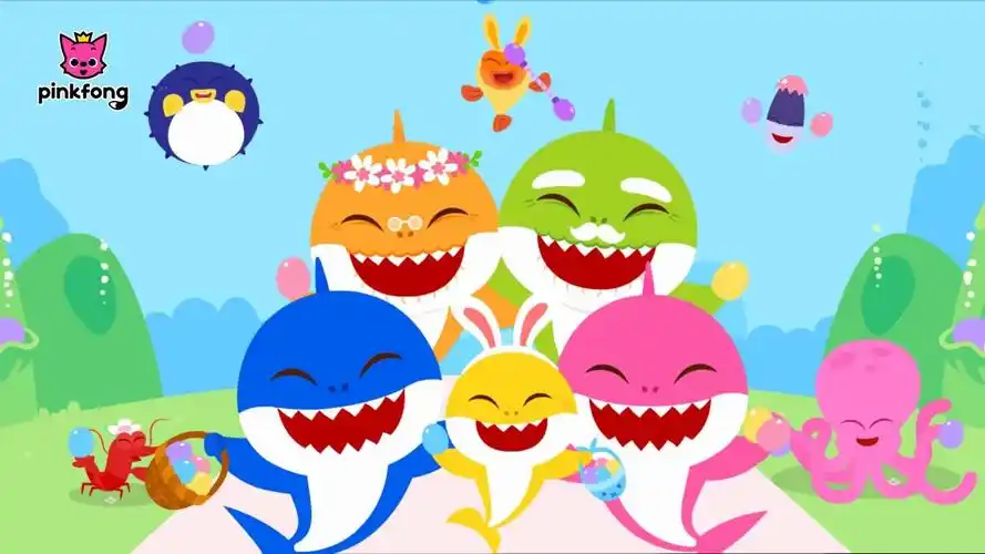 复活节版babysharks儿歌少儿英语高清