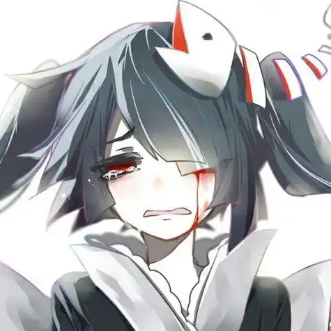 动漫女生头像二次元古风少女初音未来悲伤猎奇伤感自截