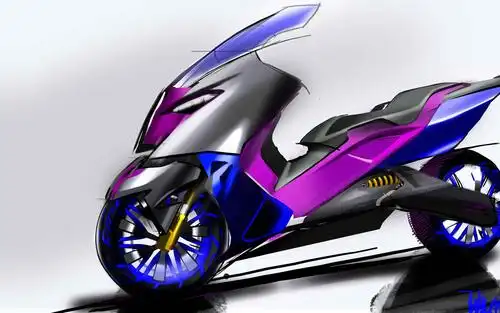 炫酷霸气摩托车高清电脑桌面壁纸