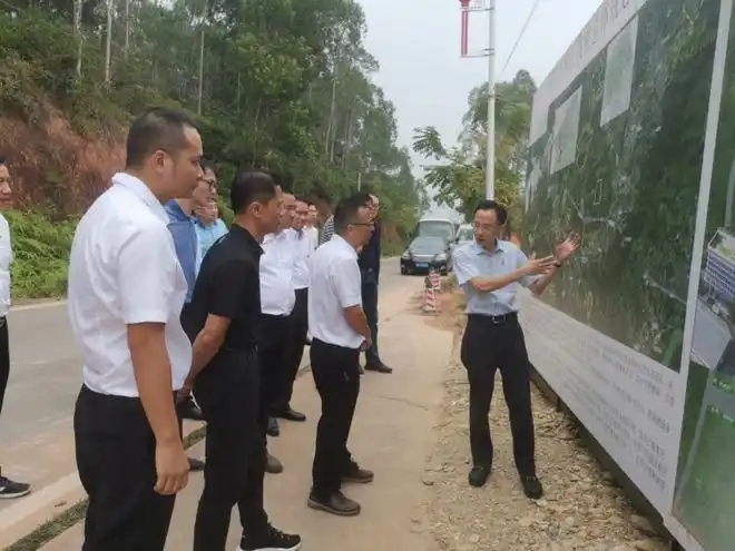 镇长刘锦棠一行赴揭西县龙潭镇调研乡村振兴驻镇帮镇扶村工作