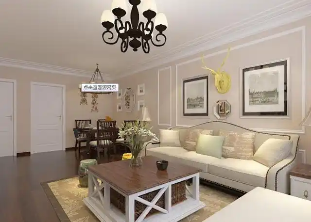 头一次见这样的石膏线吊顶,美观大气,关键还省钱