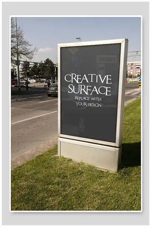 户外广告牌样机素材-户外广告牌样机模板免费下载-众图网